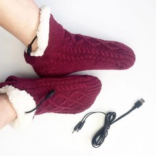 5V USB Heated Socks Fast