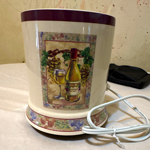Vintage electric jar candle - electric,