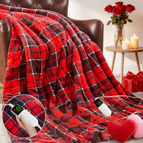 Heated electric blanket twin - electric,